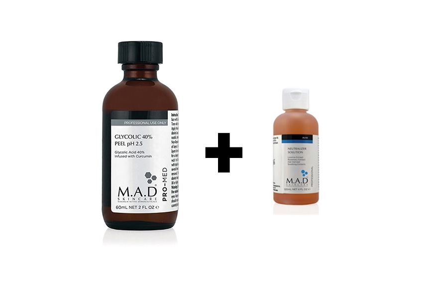 700103-2-1.jpg گلایکولیک اسید ۴۰٪ ام ای دی M.A.D با محلول خنثی ساز - Image 1