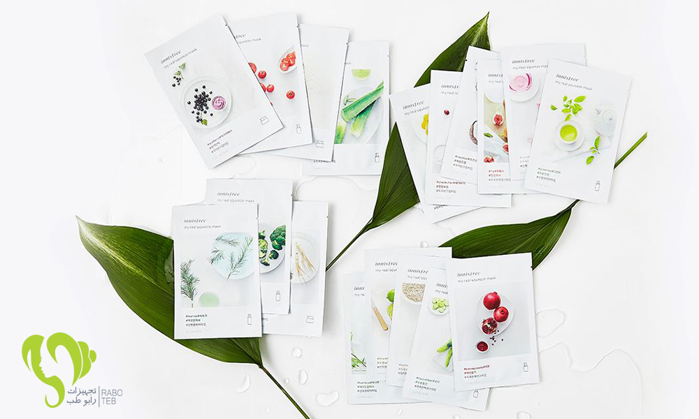 innis-free-masks.jpg ماسک ورقه ای میوه ای اینیسفری 20ml کره ای - Image 1