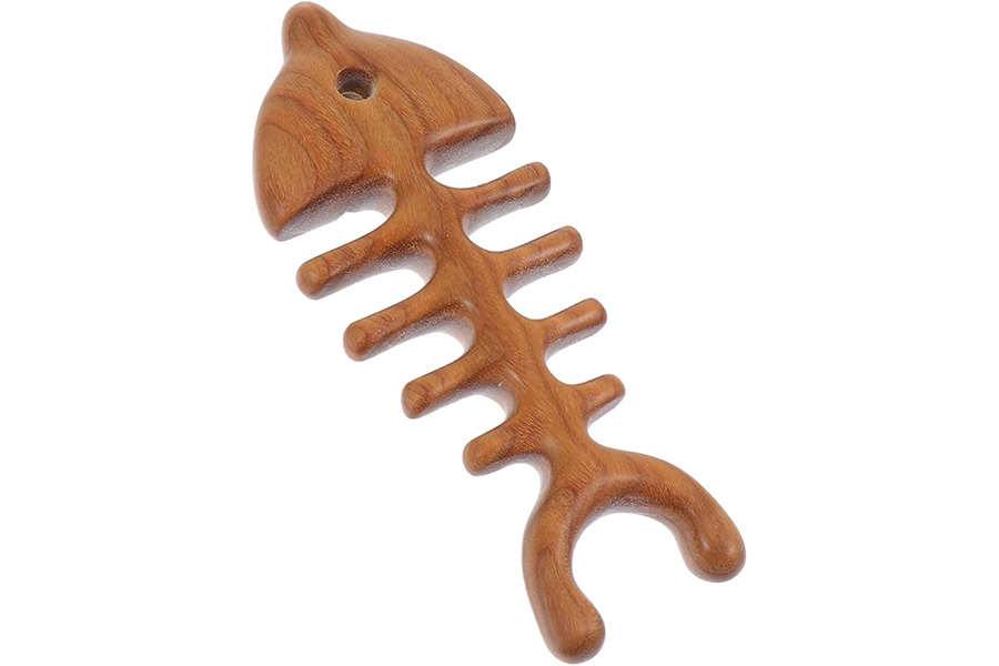 scalp-fish.jpg ماساژور اسکالپ چوبی ماهی - Image 1