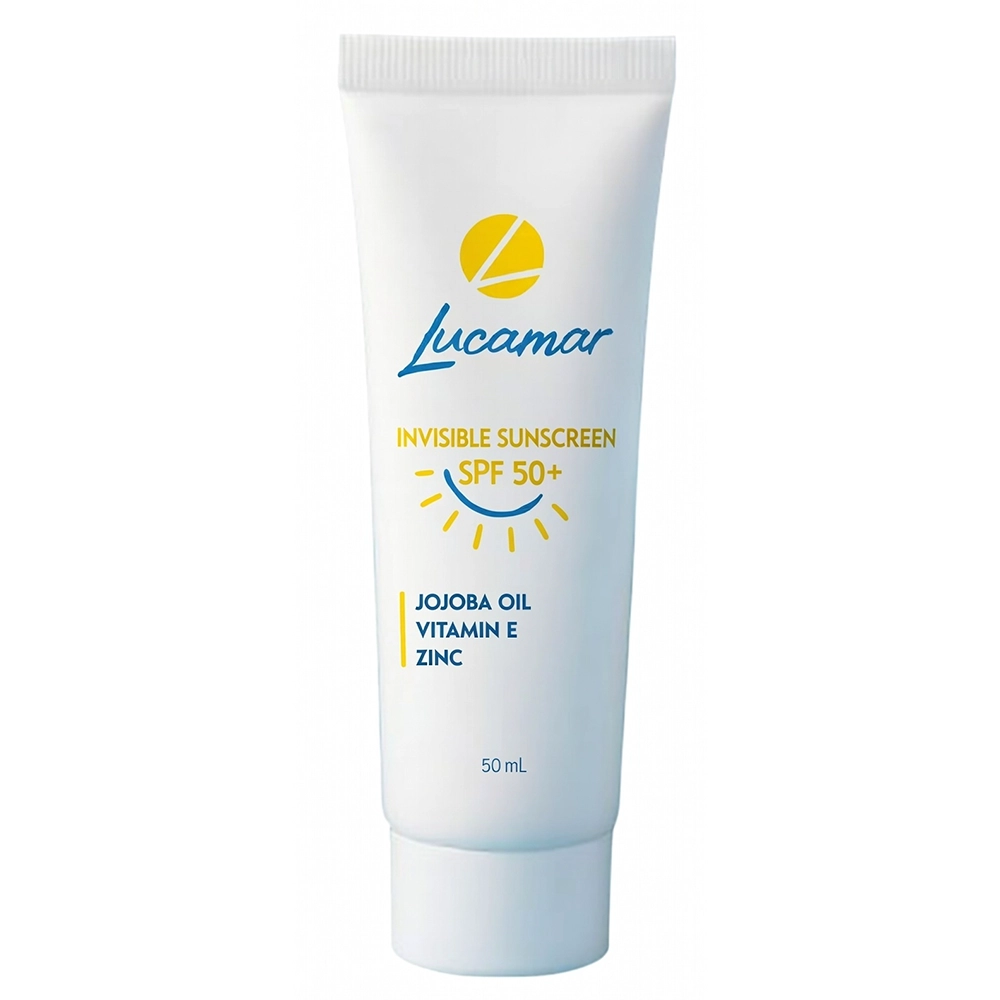 lucamar-spf.webp ضد آفتاب بی رنگ لوکامر SPF50 - Image 1